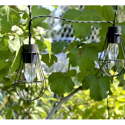 LED solarni spoljašnji niz 10xLED/1,2V 300 mAh 3,8 m IP44