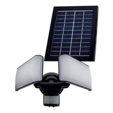 LED Solarni spoljašnji reflektor sa senzorom LED/20W/5,5V 2400 mAh IP44
