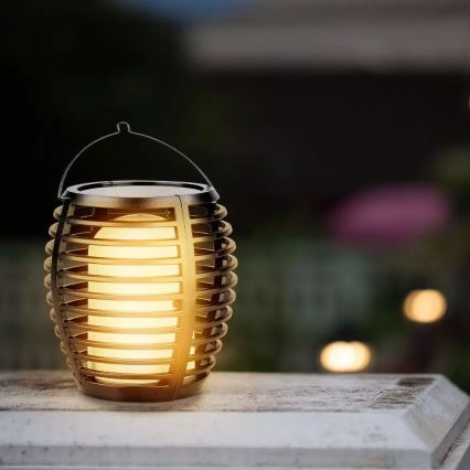 LED solarno svetlo FLAME 4 u 1 LED/0,45W/3,7V IP44 500 mAh