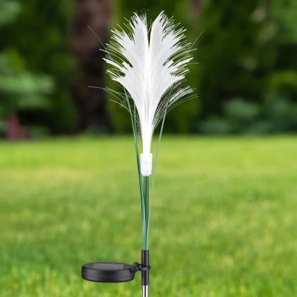 LED solarno svetlo GRASS LED/1,2V 3000K 600 mAh IP44 crna