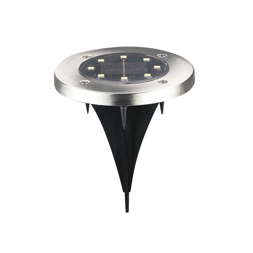 LED solarna svetiljka za prilaz SOLLY LED/1,2V 6500K Ø 11,5 cm 300 mAh IP44 mat hrom