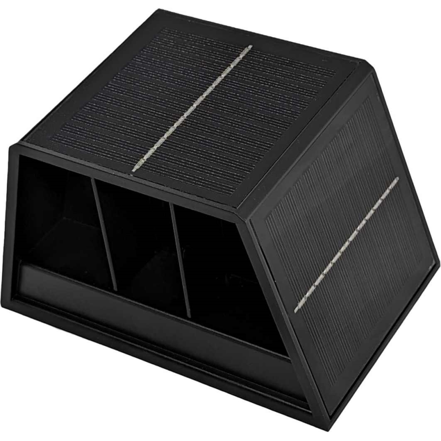 LED solarno zidno svetlo CUBUS 2xLED/1,5W/3,7V 1500 mAh IP54