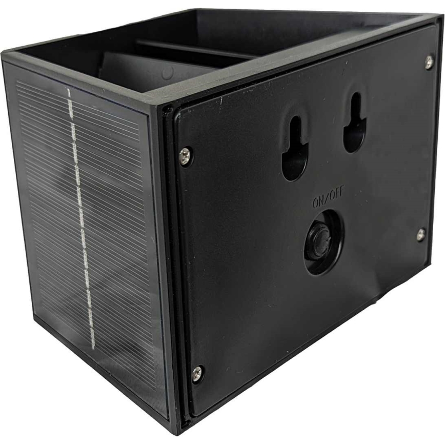 LED solarno zidno svetlo CUBUS 2xLED/1,5W/3,7V 1500 mAh IP54