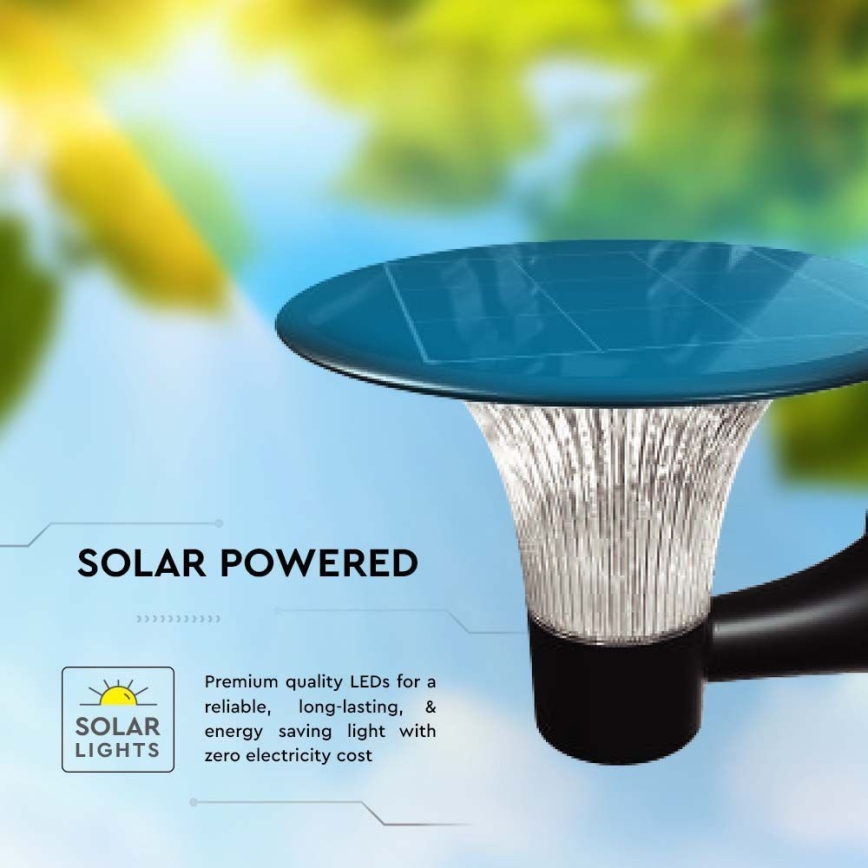 LED solarno zidno svetlo sa senzorom LED/15W/3,2V 4000K/6000K IP65 6000 mAh