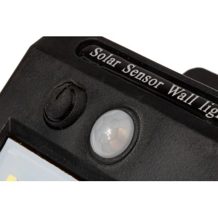 LED solarno zidno svetlo sa senzorom LED/0,55W/3,7V 1200 mAh IP65