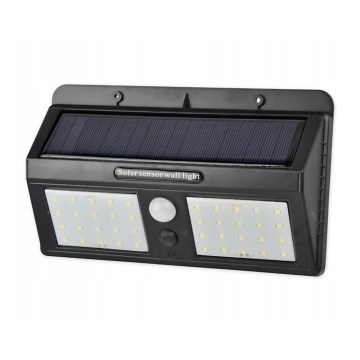 LED solarno zidno svetlo sa senzorom LED/1,2W/3,7V 1200 mAh IP44