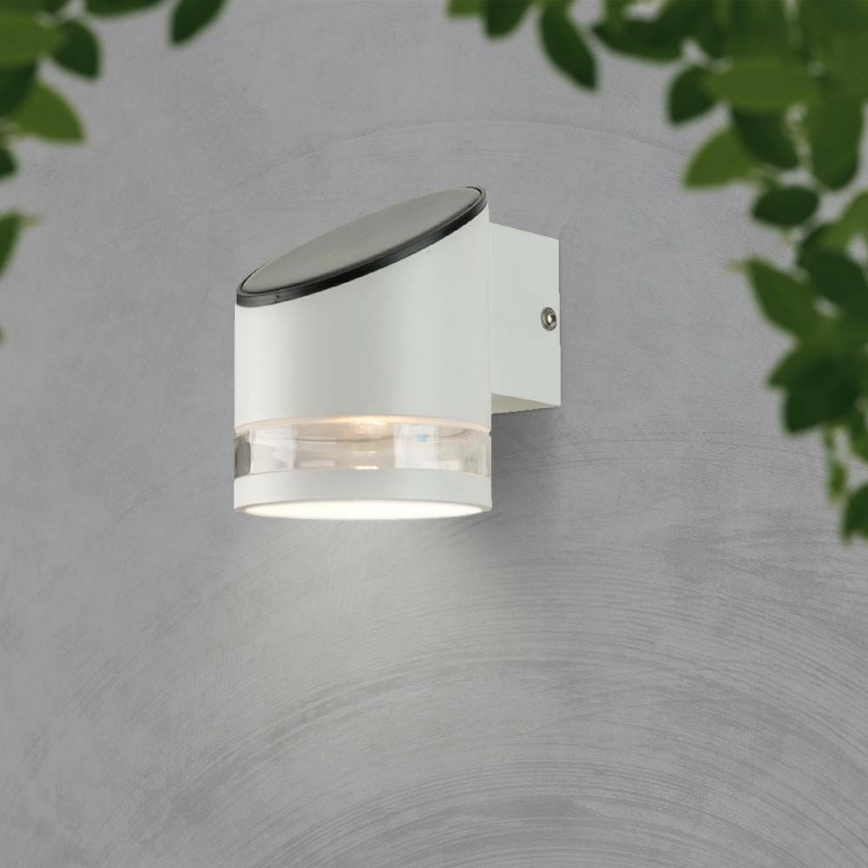 LED solarno zidno svetlo sa senzorom LED/1W/3,7V IP54 3000K 1200 mAh belo