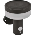 LED Solarno zidno svetlo sa senzorom LED/2W/3,7V 1200 mAh IP44