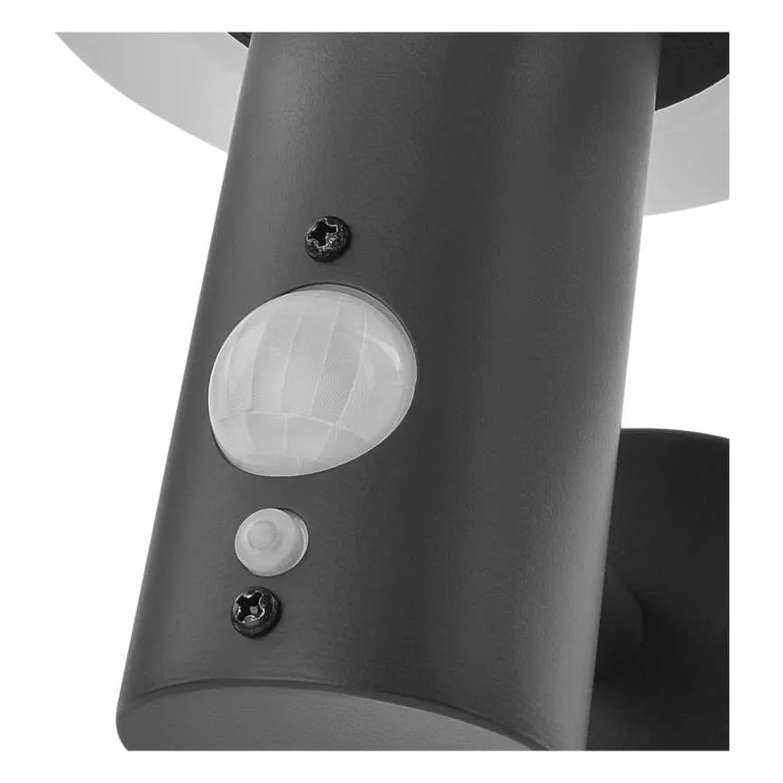 LED Solarno zidno svetlo sa senzorom LED/2W/3,7V 1200 mAh IP44