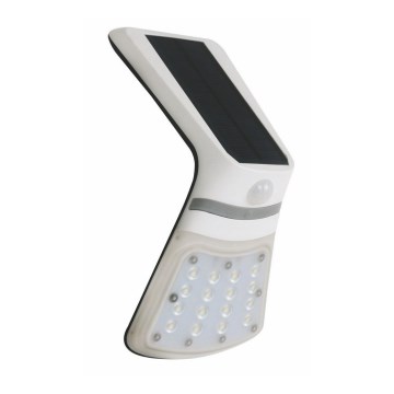 LED solarno zidno svetlo sa senzorom LED/2W/3,7V 1200 mAh IP65