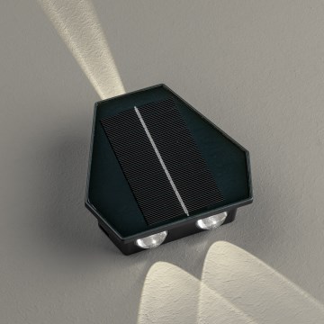 LED solarno zidno svetlo sa senzorom LED/2W/5V IP54 1300 mAh