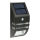 LED solarno zidno svetlo sa senzorom LED/3,7V 500 mAh IP44 crno