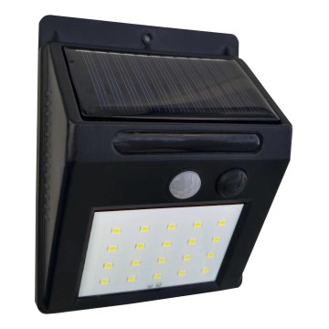 LED solarno zidno svetlo sa senzorom LED/3W/3,7V 1200 mAh IP44