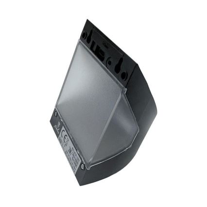 LED solarno zidno svetlo sa senzorom LED/3W/3,7V 3000/4000K 1200 mAh IP54 crna