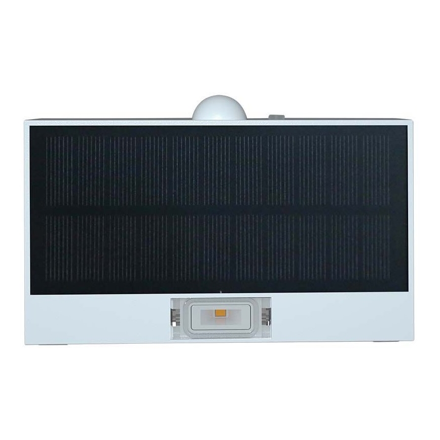 LED solarno zidno svetlo sa senzorom LED/3W/3,7V 3000K/4000K IP65 1200 mAh belo