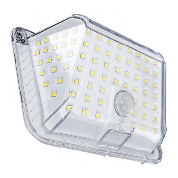LED solarno zidno svetlo sa senzorom LED/5W/3,7V 1200 mAh IP44