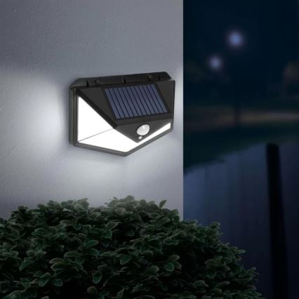 LED solarno zidno svetlo sa senzorom LED/5W/5,5V IP65 1200 mAh