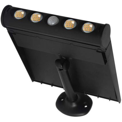 LED solarno zidno svetlo sa senzorom LED/8W/3,7V IP65 3000K 4000 mAh