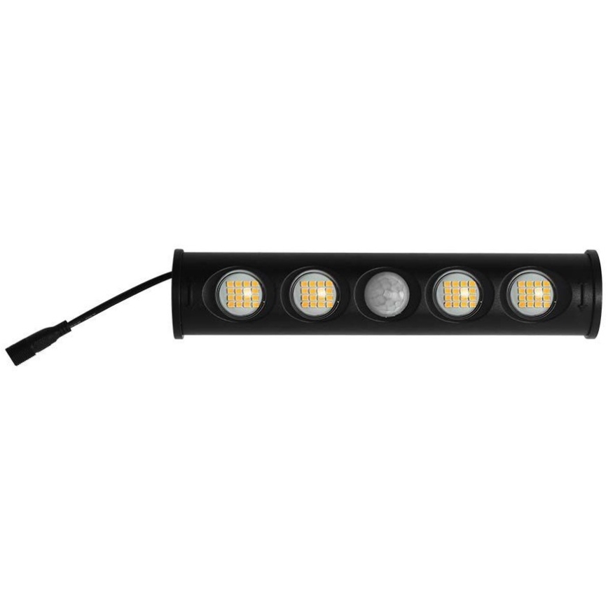 LED solarno zidno svetlo sa senzorom LED/8W/3,7V IP65 4000K 4000 mAh