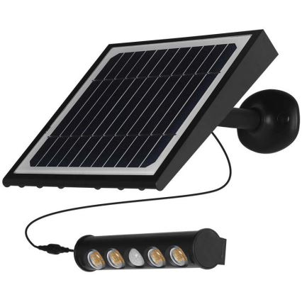 LED solarno zidno svetlo sa senzorom LED/8W/3,7V IP65 4000K 4000 mAh