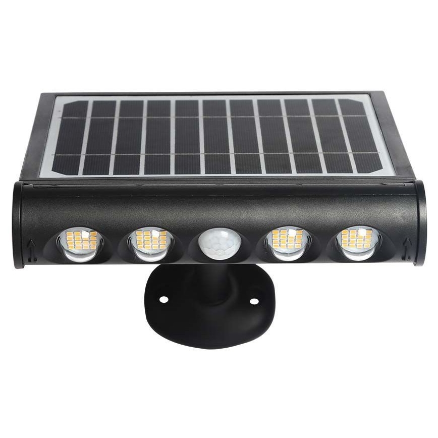 LED solarno zidno svetlo sa senzorom LED/8W/3,7V IP65 4000K 4000 mAh