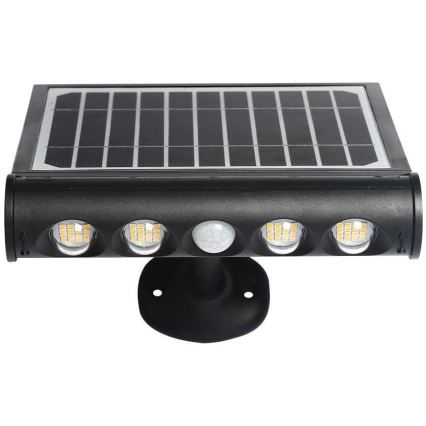 LED solarno zidno svetlo sa senzorom LED/8W/3,7V IP65 6000K 4000 mAh