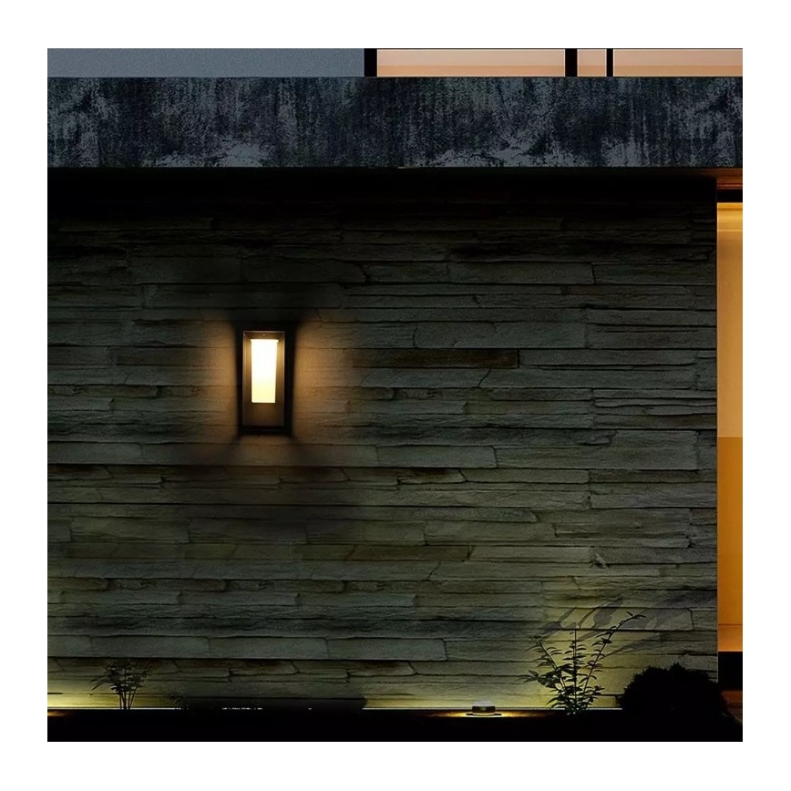 LED solarno zidno svetlo sa senzorom SAMSUNG čip LED/2W/3,7V IP65 2600 mAh