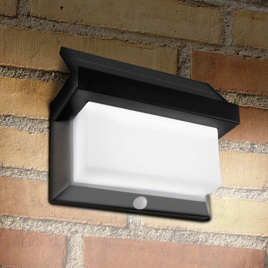 LED solarno zidno svetlo sa senzorom TONY LED/3,7V 1800 mAh IP44