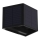 LED solarno zidno svetlo WINGS LED/2W/1300 mAh 3,7V 6000K IP54 crna
