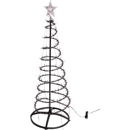 LED spoljašnja božićna dekoracija 524xLED/230V 15 funkcija 150 cm IP44 topla bela jelka