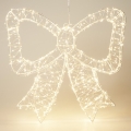 LED Spoljašnja božićna dekoracija 720xLED/6W/230V 46 cm IP44 toplo belo mašne/bela