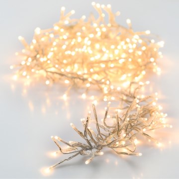 LED spoljašnja božićna girlanda 1512xLED/230V/8 funkcija 14 m IP44 topla bela