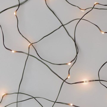 LED spoljašnja božićna girlanda NANO 40xLED 9m IP44 topla bela