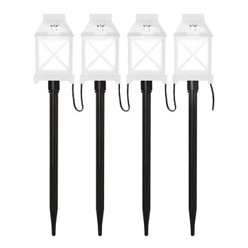 LED spoljašnja dekoracija 4xLED/5W/230V IP44