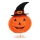 LED spoljašnja dekoracija HALLOWEEN LED/3xAA/topla bela IP44 bundeva