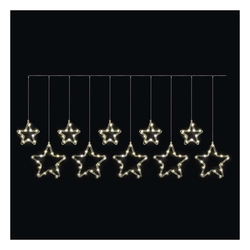 LED spoljašnja girlanda 125xLED/1,9m IP44 topla bela