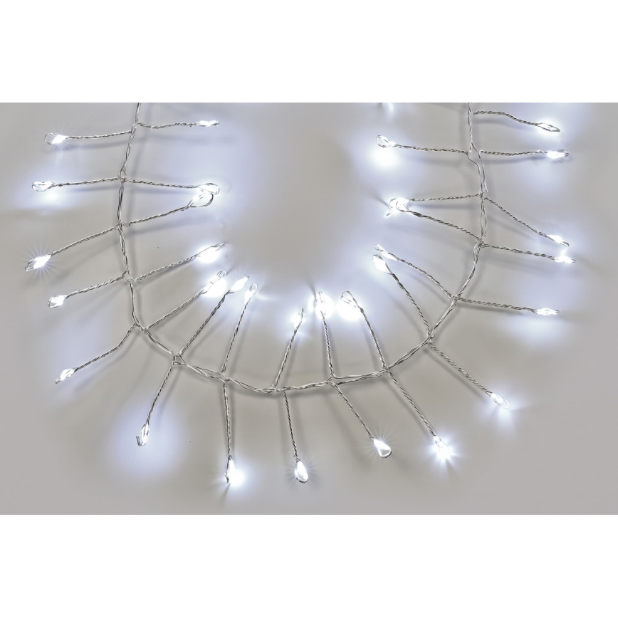 LED spoljašnja girlanda 1440xLED/8 funkcija 14,4m IP44 hladna bela
