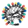 LED spoljašnja girlanda STRING RGB 10m 20xLED/0,5W/230V IP44
