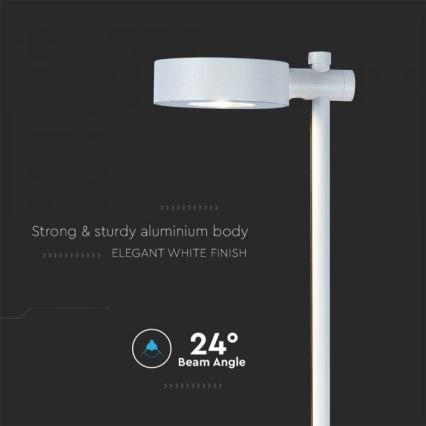 LED spoljašnja lampa 7W/230V 4000K IP65 bela 102 cm