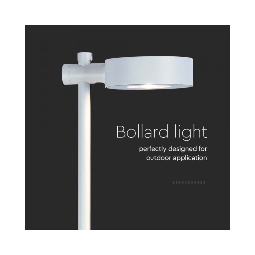 LED spoljašnja lampa 7W/230V 4000K IP65 bela 102 cm