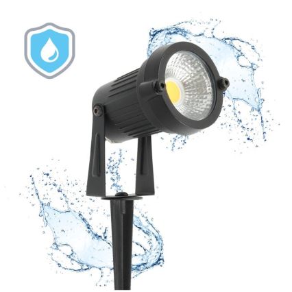 LED spoljašnja lampa BLAKE LED/5W/230V 3000K IP65 crna