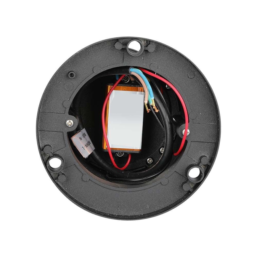 LED spoljašnja lampa LED/10W/230V 25cm 3000K IP65 crna