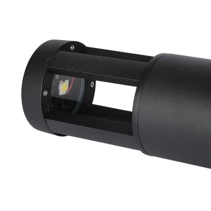 LED Spoljašnja lampa LED/10W/230V 25cm 6400K IP65 crna