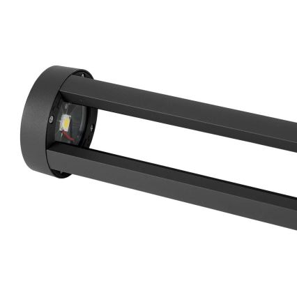 LED Spoljašnja lampa LED/10W/230V 80cm 6400K IP65 crna