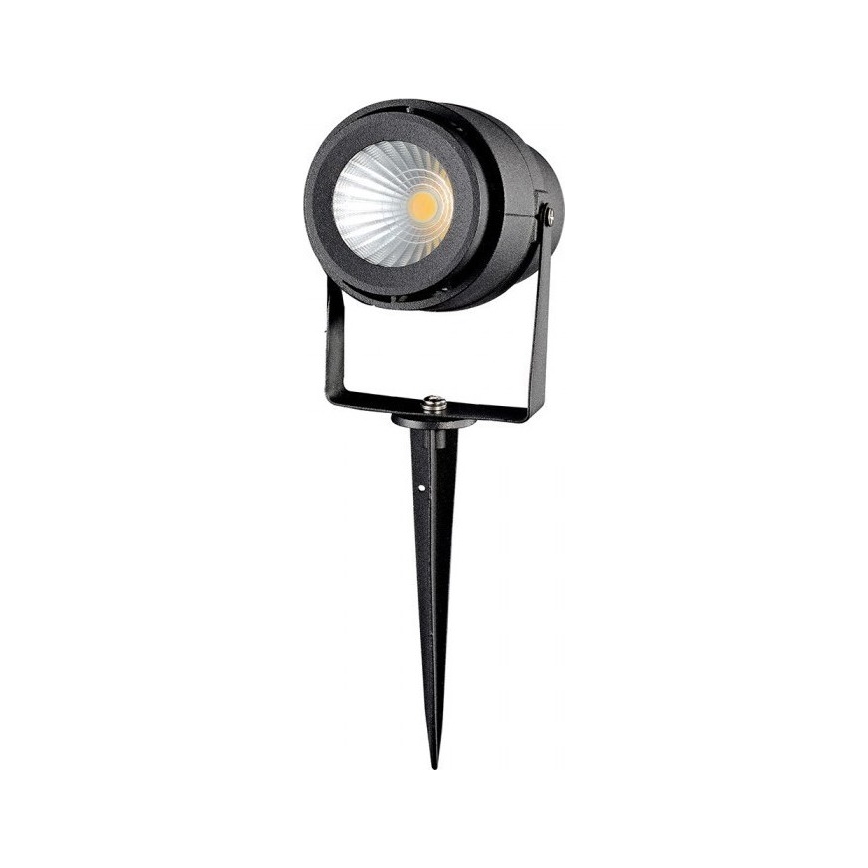LED Spoljašnja lampa LED/12W/100-240V IP65 crna - zeleno svetlo