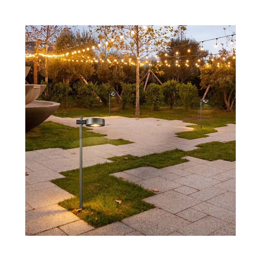 LED spoljašnja lampa LED/7W/230V 4000K IP65 crna 102 cm