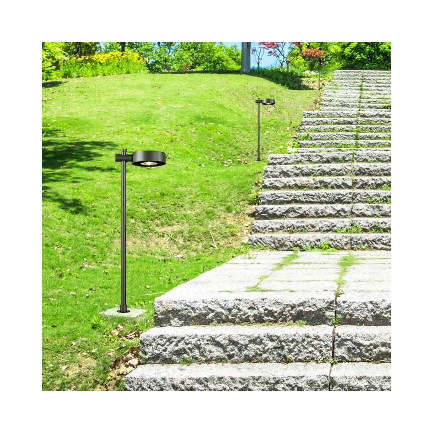 LED spoljašnja lampa LED/7W/230V 4000K IP65 crna 102 cm