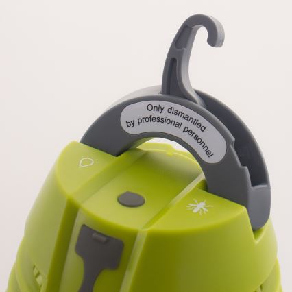 LED Spoljašnja lampa sa lapačem insekata LED/5W/USB 1800mAh IP44