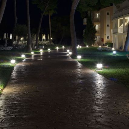 LED spoljašnja svetiljka 10W/230V, 25 cm, 4000K, IP65, bela