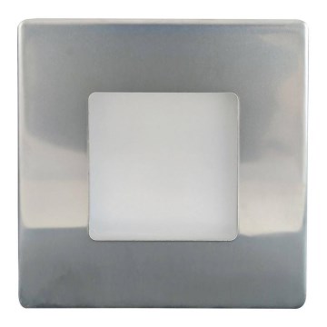 LED spoljašnja svetiljka za stepenište LED/1,7W/230V 2700K IP44 sjajni hrom